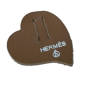 Hermes HERMES брелок для ключа ( очарование ) - шелк, кожа Brown × orange × красный tree /pti пепел брелок для ключа