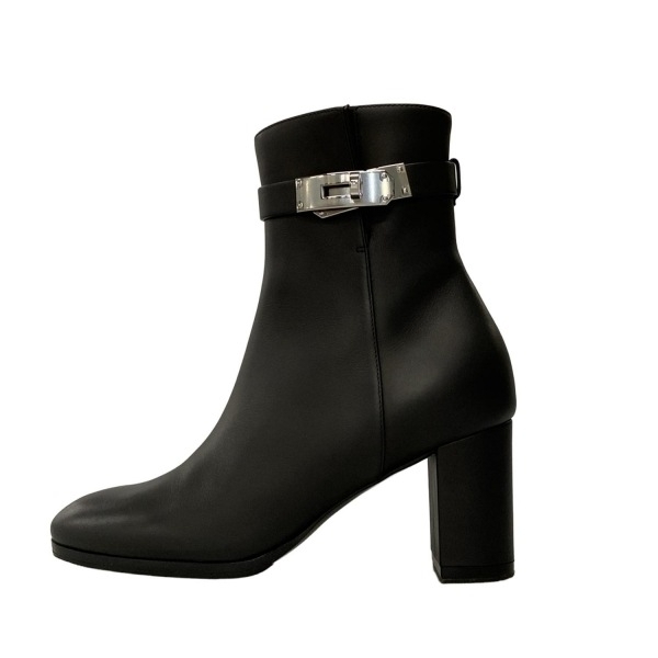 新品未使用　　エルメス　ブーツ　37　本物正規品 楽天市場】【50%OFF】 エルメス ブーツ ショートブーツ 37 23.5