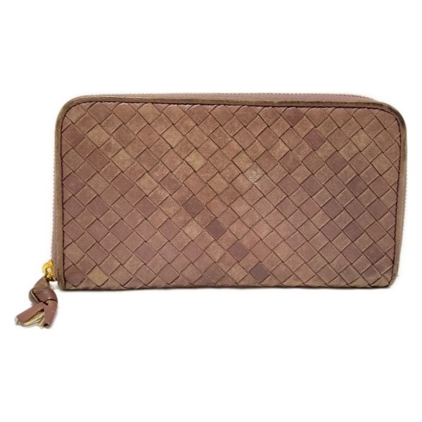 希少✨BOTTEGA VENETA ラウンドジップ 折財布 イントレ 茶色 美品 楽天市場】ボッテガ・ヴェネタ イントレチャート レザー