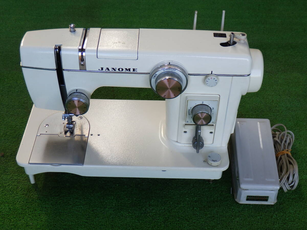 [美品] ジャノメミシンMODEL(802) フットペダル　カム付き ジャノメミシン 802☆トピアエース フットペダル カム付き