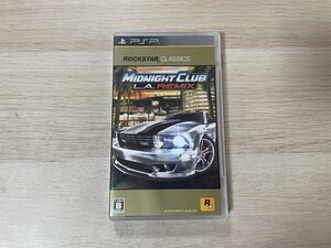 PSP ソフト MIDNIGHT CLUB ミッドナイトクラブ LAリミックス 【管理 24769】【B】