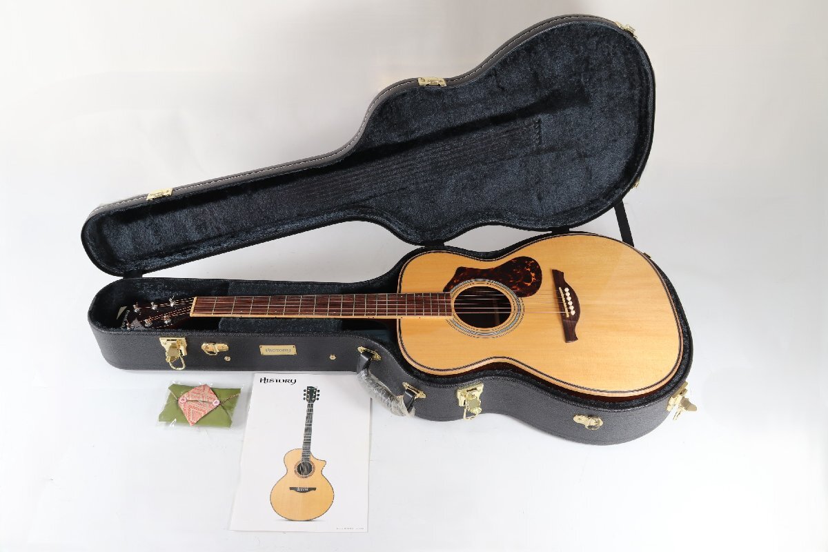 ジャンク品　History NT3アコースティックギター ハードケース付き Amazon | HISTORY NT-S3 Vintage Natural (ビンテージ
