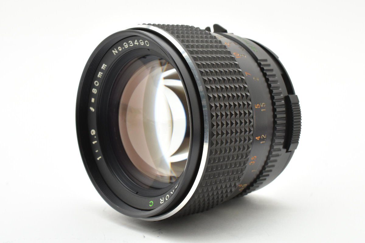 マミヤ Mamiya セコール Sekor C 80mm f1.9 中判 レンズ 中判カメラ用大口径レンズ「セコールC 80mm F1.9」 を中判