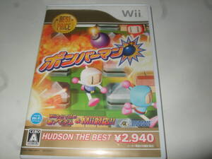 Wii ボンバーマン BOMBERMAN ハドソン・ザ・ベスト HUDSON THE BEST