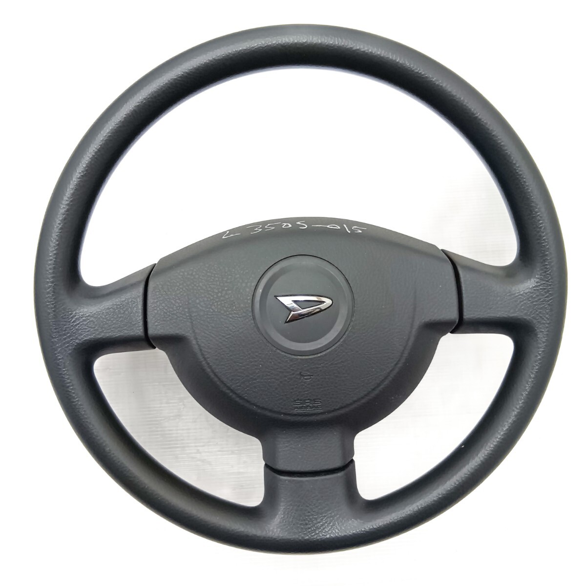 ダイハツタントカスタムX正規品ハンドル 純正交換 コンビステアリング ブラックレザー ガングリップ