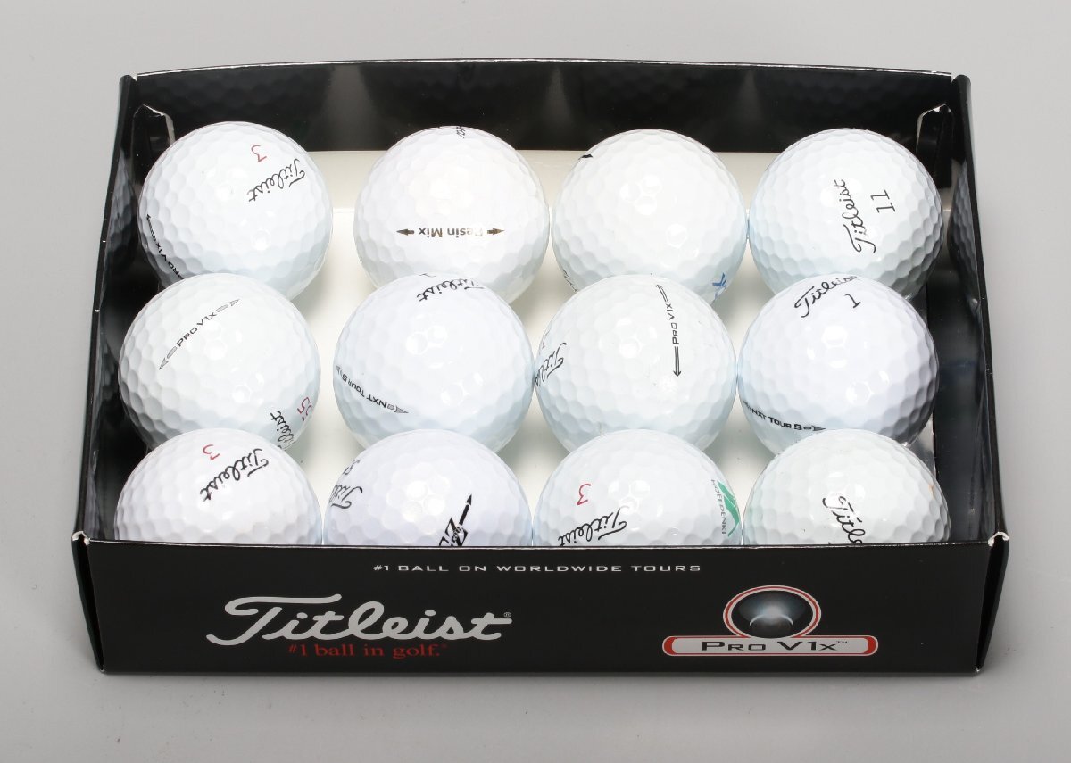 【新品未使用】Titelist タイトリストPROV1Xゴルフボール白 2ダース Pro V1 【2025年モデル】【2ダースセット】 ゴルフ ボール