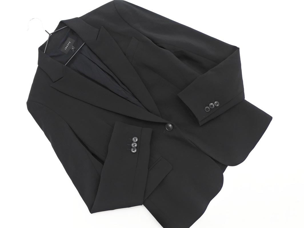 セオリー テーラードジャケット アウター シングル ブラック 日本製 2 楽天市場】theory テーラードジャケットの通販