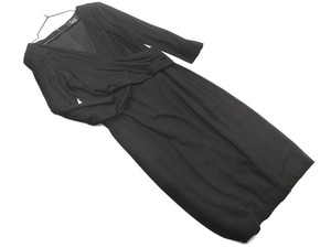 COUP DE CHANCE COUP DE CHANCE Шерстяная смесь кэш-кер стиль A-line платье размер38/черный ◇■ ☆ fia9 Дамы