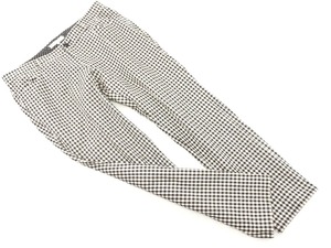 KUMIKYOKU Kumikyoku гингем клетка конические брюки размер5/белый х темно-синий ■■ ☆ волокна1 Дамы