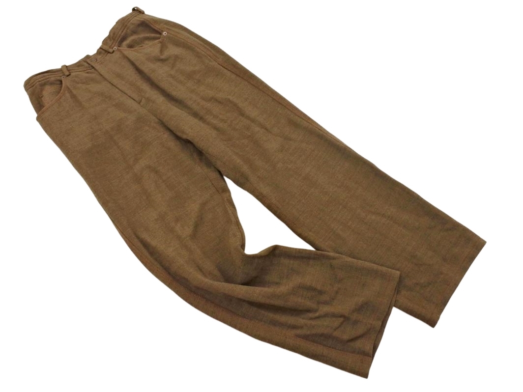 未使用 伊太利屋 セットアップ レオパード ブラウン Mサイズ 未使用 伊太利屋 セットアップ レオパード ブラウン Mサイズ