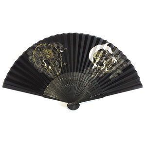 扇子 風神雷神 夏小物 エコ 涼感グッズ 飛沫対策グッズ 布扇子 竹扇子 浴衣、甚平に合う扇子 小粋な扇子 携帯小物