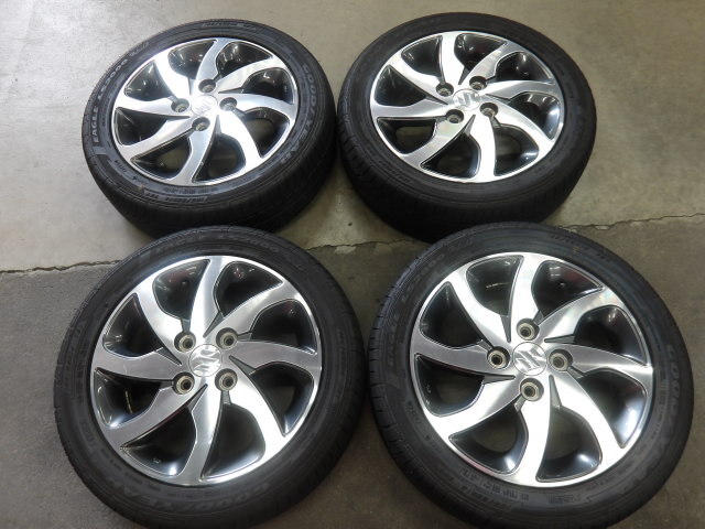 スズキ純正14インチアルミホイールと美しい2023年式165/55xR14タイヤ 2025年最新】Yahoo!オークション -165 55 14 スズキの中古品