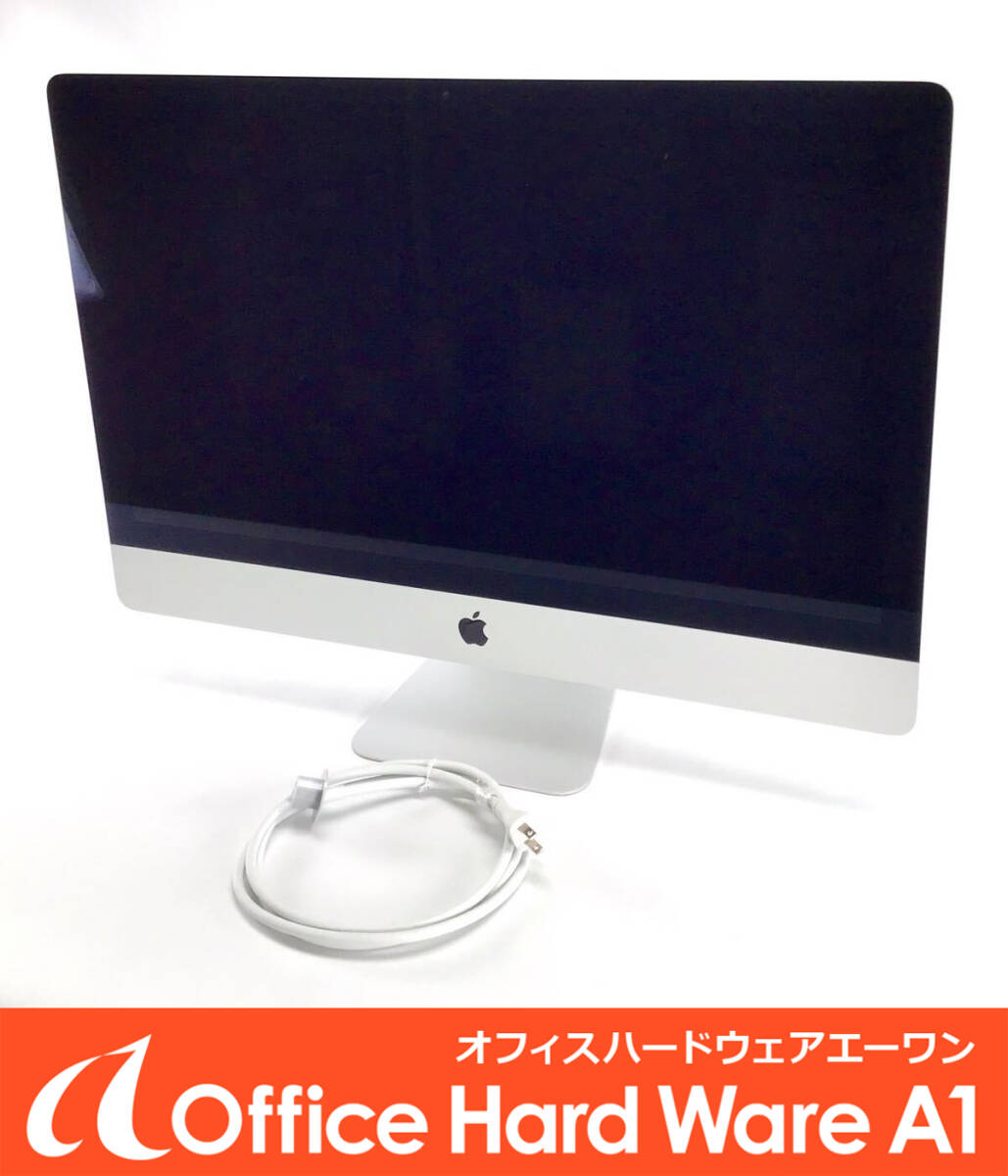 【中古】Apple アップル iMac A1419 モニター シルバー Apple iMac A1419【27インチワイド液晶・Core i5・8GB・Retina