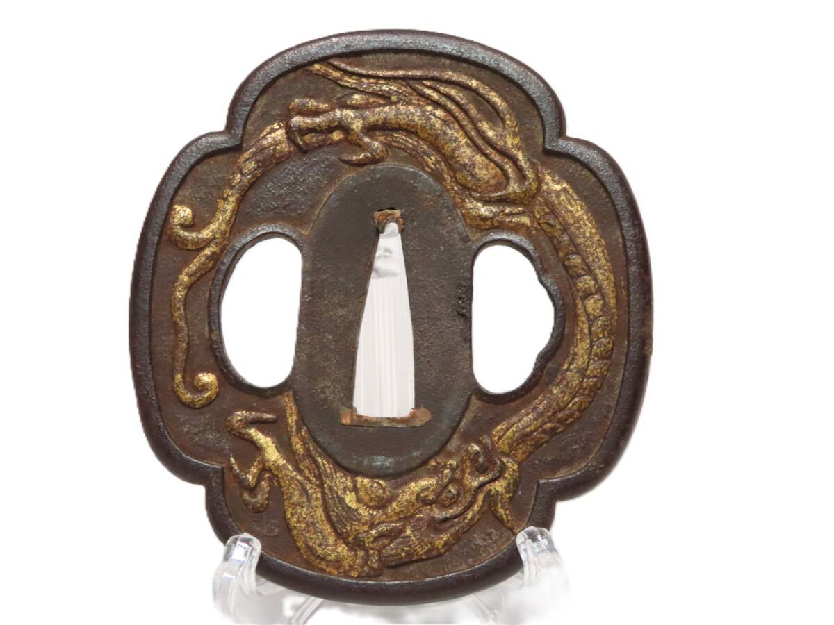 鍔 鐔 笄 素銅地 魚々子 刀装具 武具 骨董【素銅地 魚々子 馬具文笄】 鍔 鐔 笄 素銅地 魚々子 刀装具 武具 骨董【素銅地 魚々子 馬具