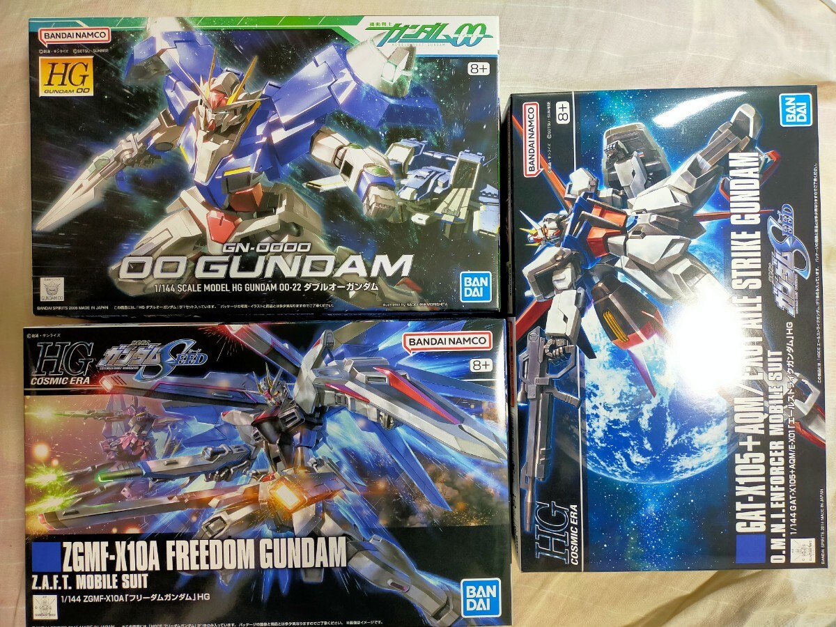 HG 00系組立済み　まとめ売り 2025年最新】Yahoo!オークション -hg ダブルオーガンダムの中古