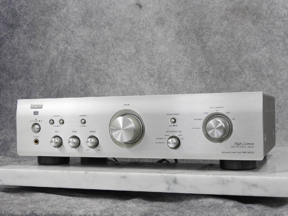 DENON デノン プリメインアンプ PMA-390SE ジャンク品 Yahoo!オークション -「pma-390se」の落札相場・落札価格
