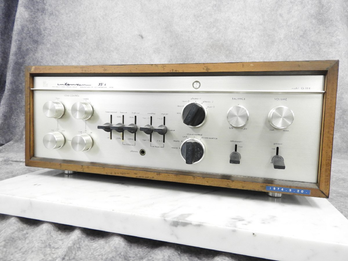 LUXMAN ラックスマン /プリアンプ/CL35 III/15101409/Bランク/67【中古】 LUXMAN CL35 MK-Ⅲ 真空管プリアンプ / 札幌の中古オーディオ