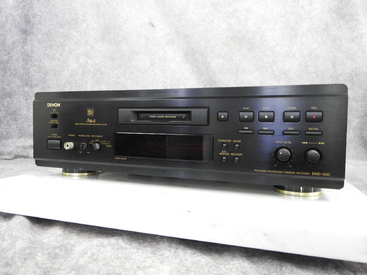 DENON MDデッキ　MD-1000 Denon DMD-1000 MiniDisc MD Recorder Deck Player Confirmed