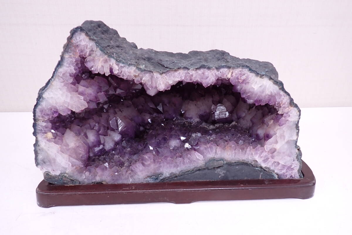 鑑賞石 アメジスト ドーム 原石 大型 約10.46kg 紫水晶 クリスタル 鑑賞石 アメジスト ドーム 原石 大型 約10.46kg 紫水晶