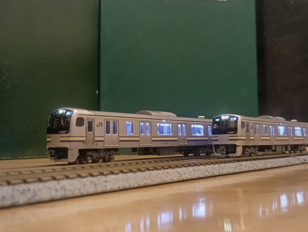 【値下げ可】11連 E217系 横須賀•総武快速線(新色) 全車室内灯付 E217系 横須賀線・総武線(新色) (増結B・3両セット) (鉄道模型