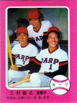 昭和50年代★ホプキンス・シェーン・三村敏之サインボール★広島東洋カープ 昭和50年代☆ホプキンス・シェーン・三村敏之サインボール☆広島