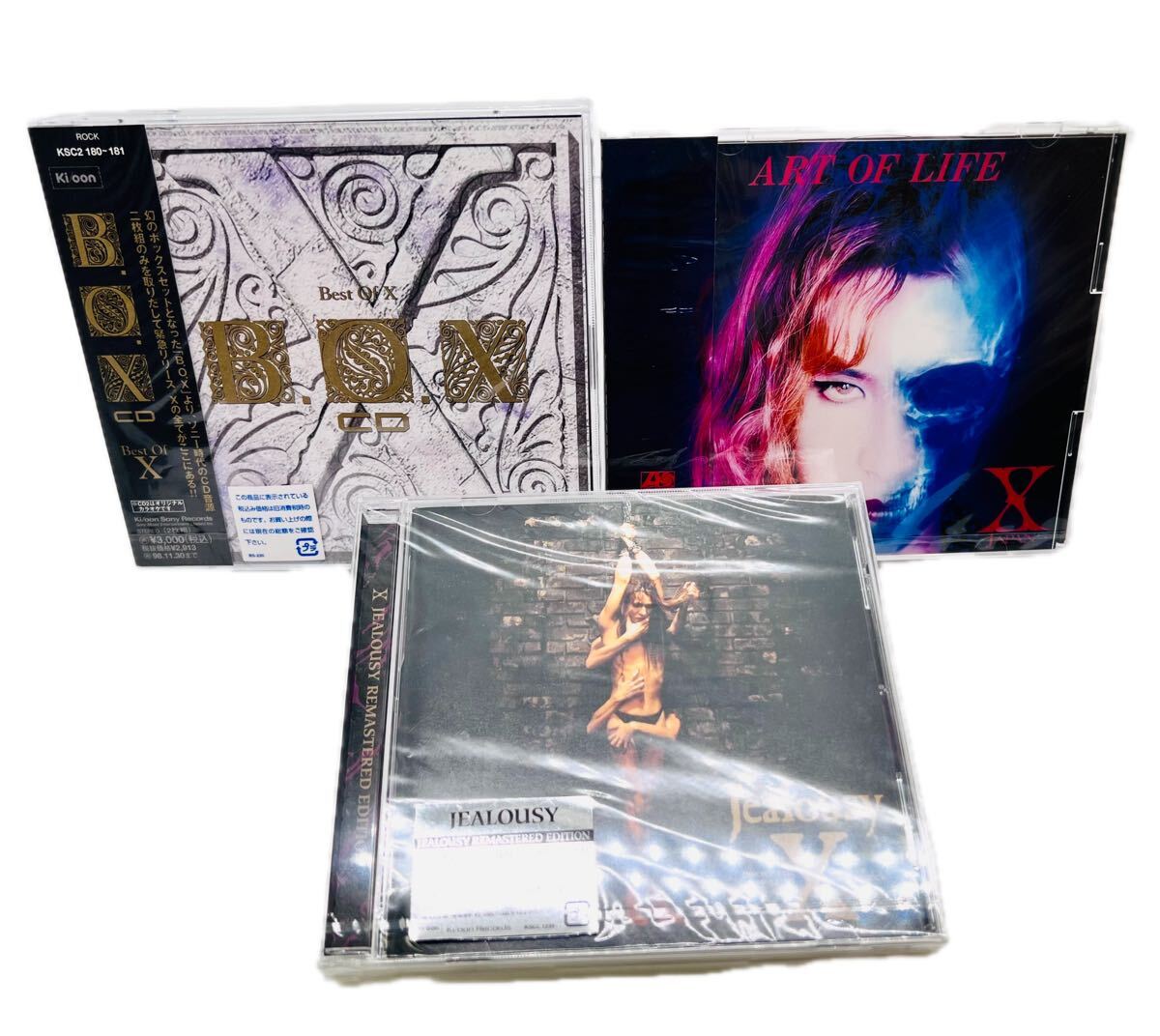 新品未開封/ X4 『Cryoni X』限定盤 A.B.C.D.4巻セット 2024年11/16(土) 新着中古品入荷情報 YMO4CD+Tシャツ付BOX、吉田