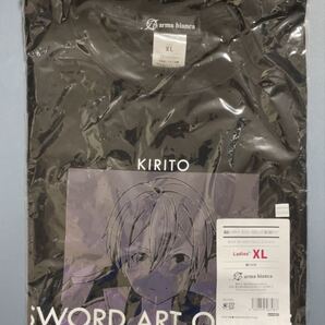 劇場版ソードアート・オンライン プログレッシブ 星なき夜のアリア キリト オーロラフラッシュ Tシャツ SAO レディースXLサイズ