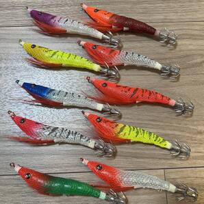 見切り品 【訳あり】 イカメタル スッテ 10本セット オモリグ ドロッパー 夜光 ケイムラ 浮き 仕掛け 蓄光 疑似餌 エギング