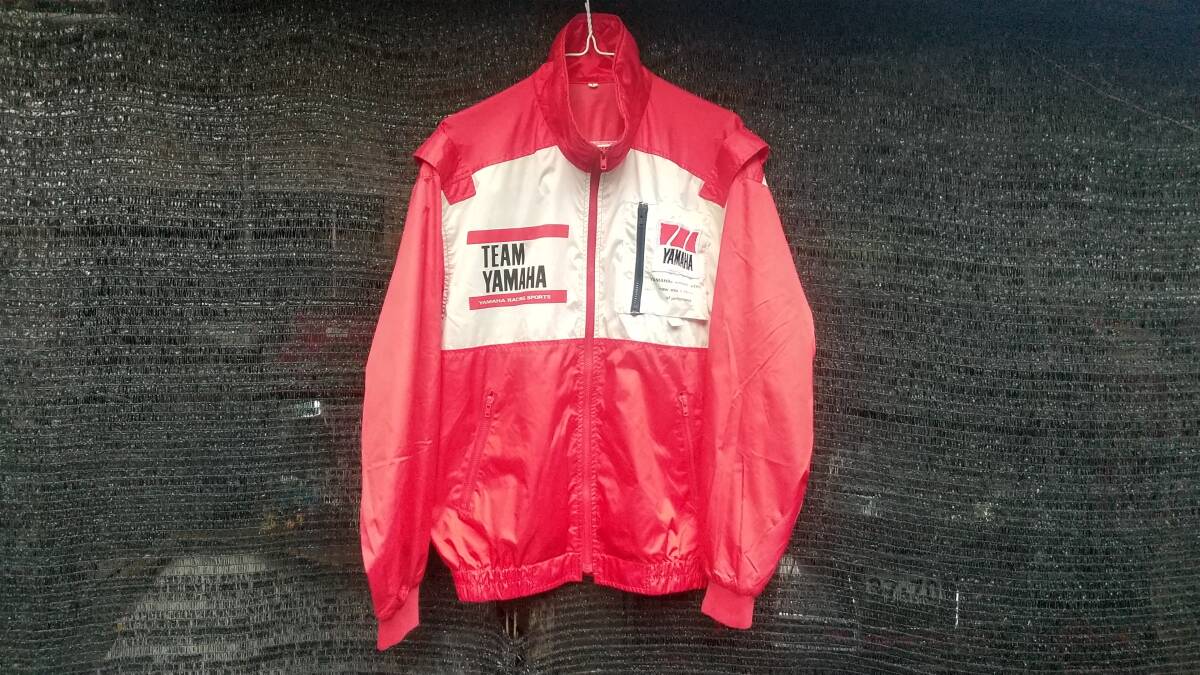TEAM　YAMAHA　ジャンパー　レッド/ホワイト TEAM YAMAHA ジャンパー レッド/ホワイト Vintage Yamaha Racing