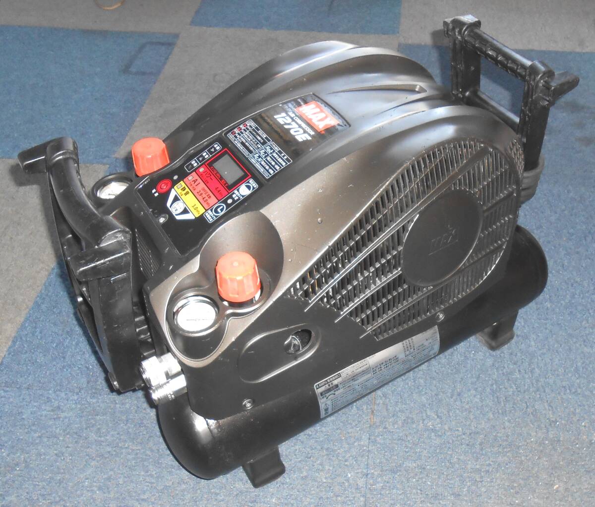 ⭐︎完動美品⭐︎マックス1270E高圧常圧コンプレッサー⭐︎ ジャンク品】コンプレッサーMAX 1270E