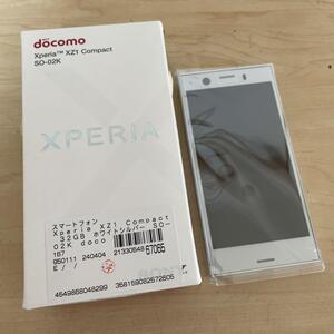 Xperia XZ1 Compact SO-02K ホワイトシルバー 32GB