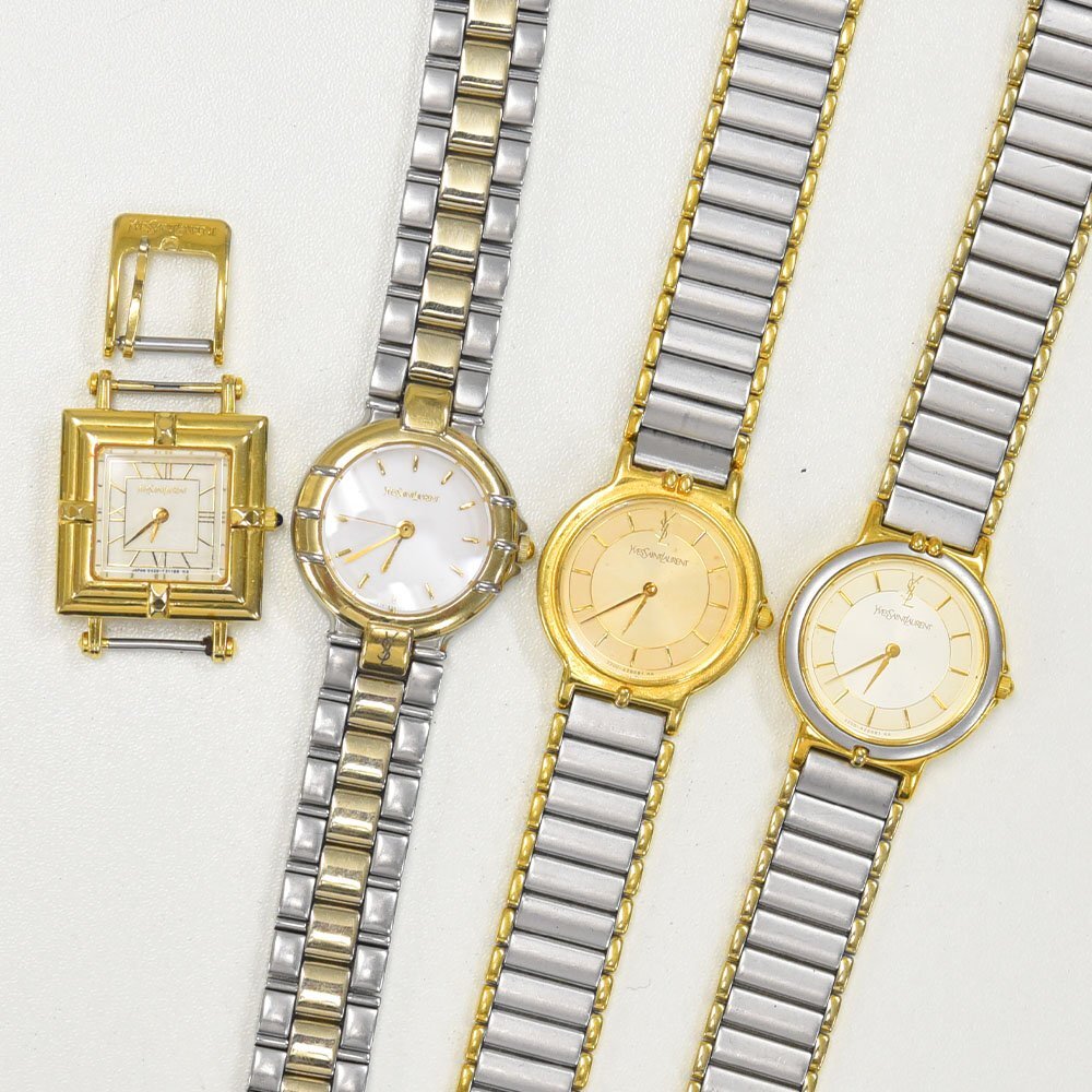 美品 稼働品 イヴサンローラン 腕時計 コンビ クォーツ 2針 ゴールド 楽天市場】イヴ・サンローラン YVES SAINT LAURENT（腕時計）の通販