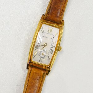 1円 可動品 腕時計 ハミルトン HAMILTON 6256 クォーツ レディース 同梱不可
