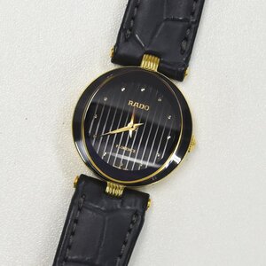1円 可動品 腕時計 ラドー RADO フローレンス 153.3695.2 クォーツ レディース 同梱不可