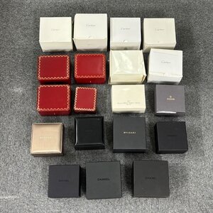 1円 現状品 19点 カルティエ ブルガリ シャネル 他 時計用 箱 空き箱 BOX ケース まとめて 大量 中古