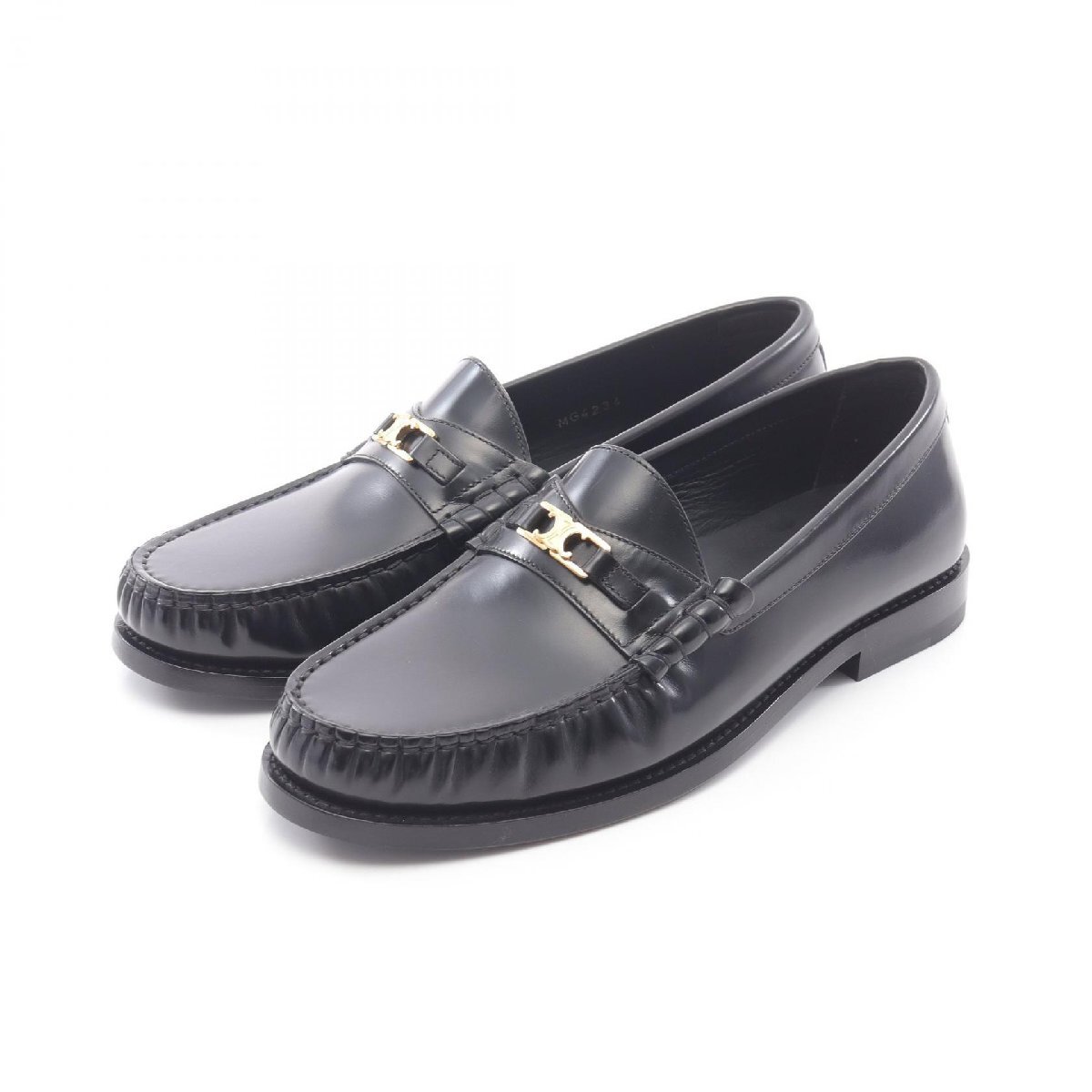 セリーヌ ルコ トリオンフ ブランドオフ CELINE レザー ローファー レザ