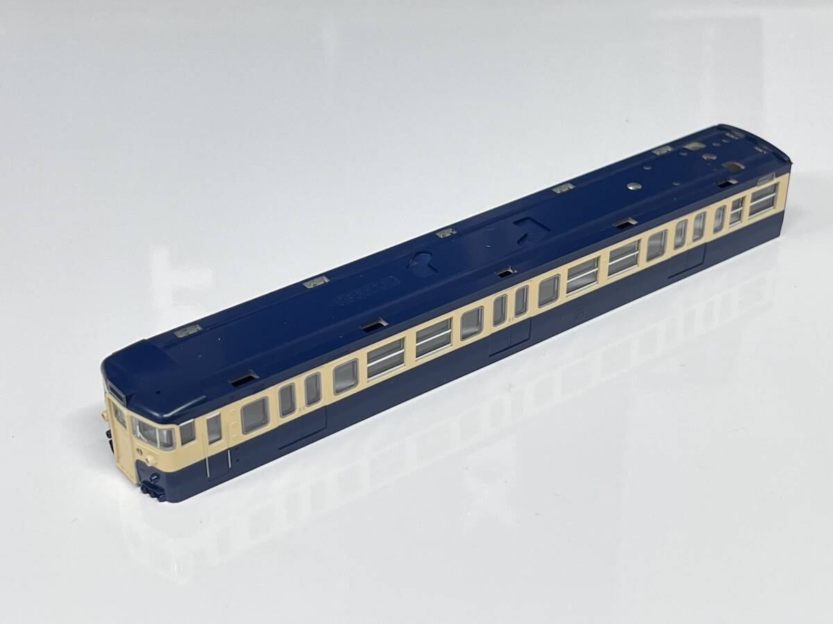 特製加工品 Nゲージ 115系1000,1500番台　動力、ライトユニット付き KATO 115系高崎車両センターにTOMIXのライトユニットでLED化工作