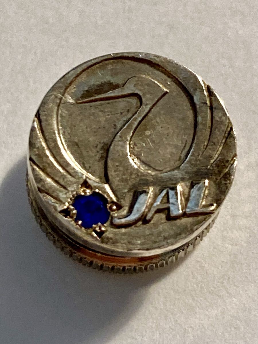 JALバッジ　社章 Yahoo!オークション - JAL 社章 襟章 バッチ