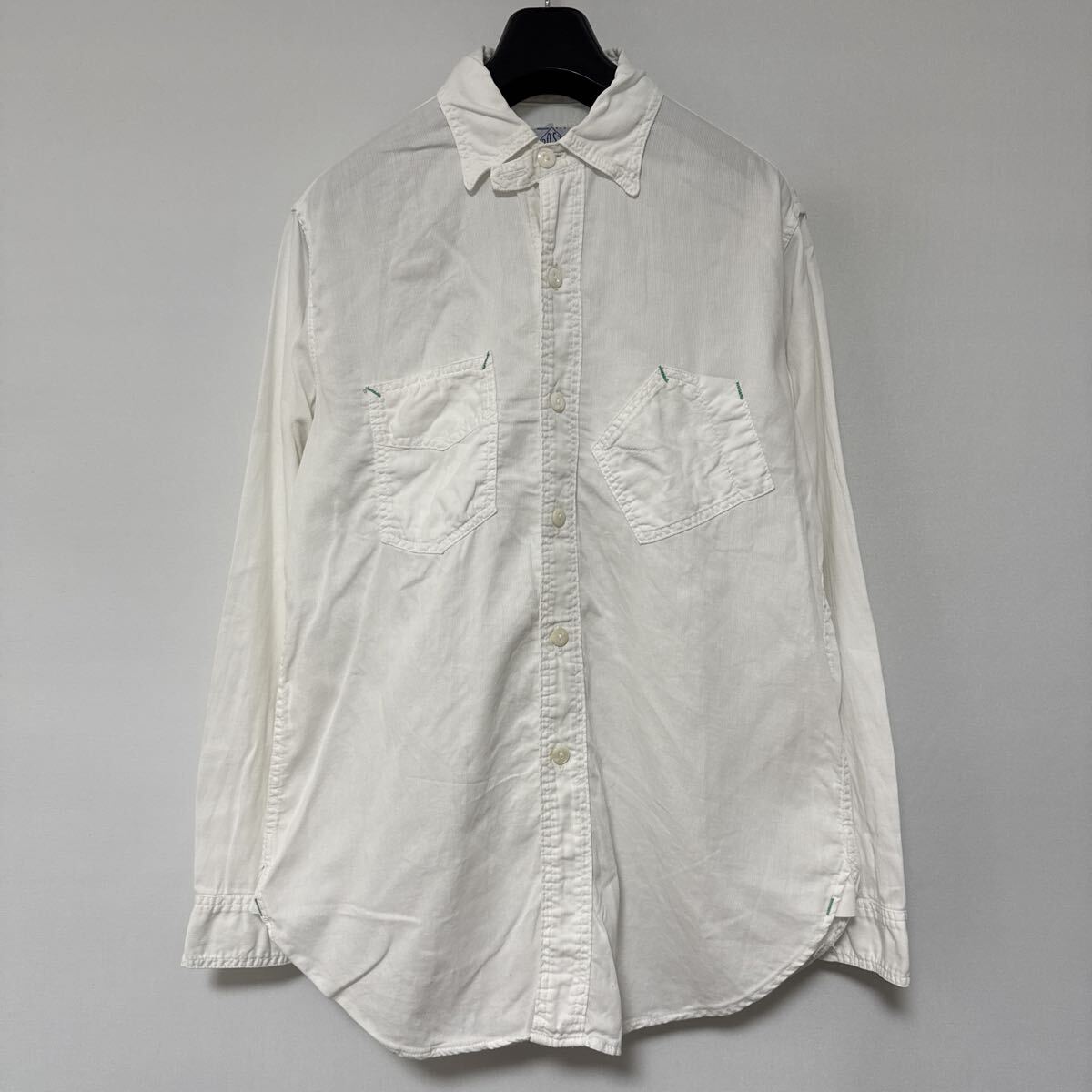 『POST OVERALLS』(S) USA製 スナップボタン シャツジャケット POST OVERALLS』(S) USA製 スナップボタン シャツジャケット