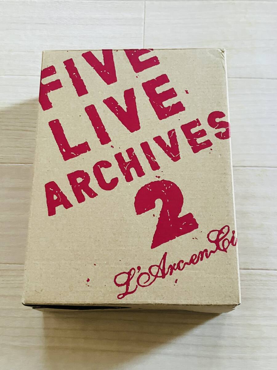 【L'Arc〜en〜Ciel】FIVE LIVE ARCHIVES 超美品DVD L'Arc〜en〜Ciel FIVE LIVE ARCHIVES1 ラルクDVD Amazon.co.jp