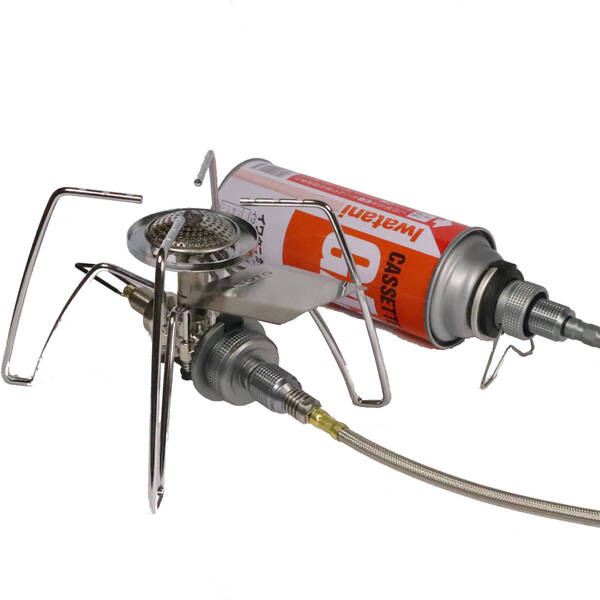 【キャンピングムーン】3点セット CB缶⇒OD缶 互換アダプター&マルチガスホースライン ねじ込み磁石式 セット Z10/Z13M/Z17 ST-310対応