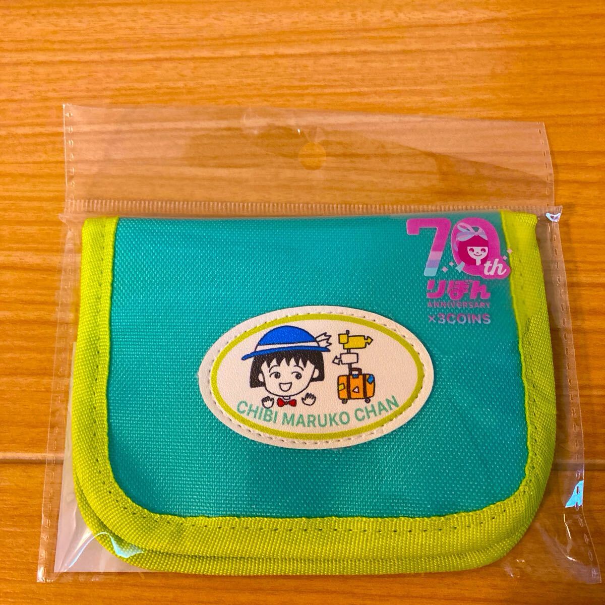☆新品☆ ちびまる子ちゃん　財布　りぼん　スリーコインズ