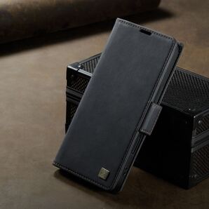 iPhone Air ケース アイフォン エアー レザーケース iPhone Air カバー 手帳型 カード収納 ストラップ付き ブラック