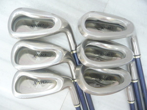 *XXIO/ XXIO женский железный комплект XXIO4(4 поколения )7i/8i/9i/PW/AW/SW MP400 Flex A? Golf Club б/у / текущее состояние товар (A972)
