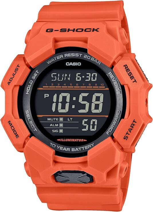 カシオ　サ時計　新品未使用　オレンジ色 サ時計 サウナ専用時計 CASIO カシオ 新品未開封 オレンジ