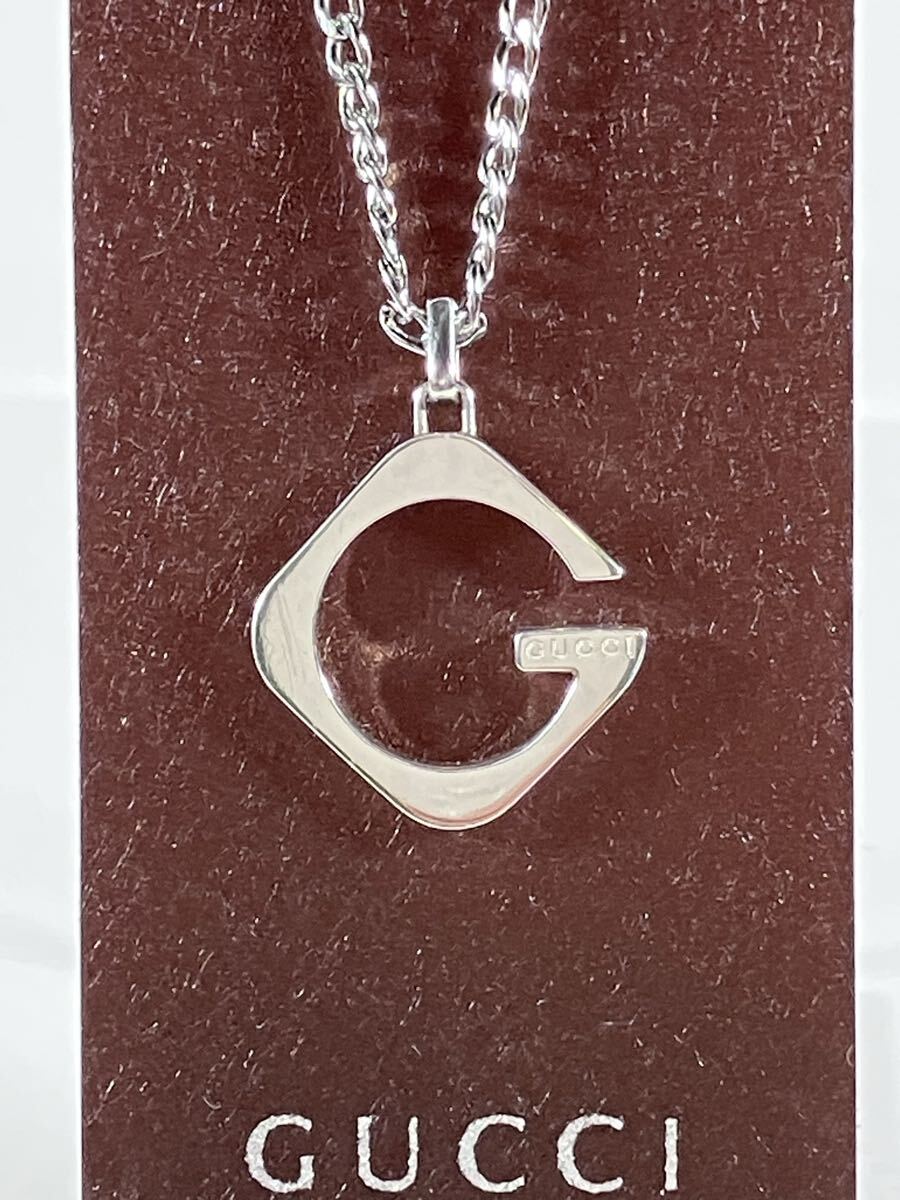 GUCCI グッチ　ネックレストップ　未使用 Brandol / GUCCI グッチ ネックレス ノット ハート ペンダント