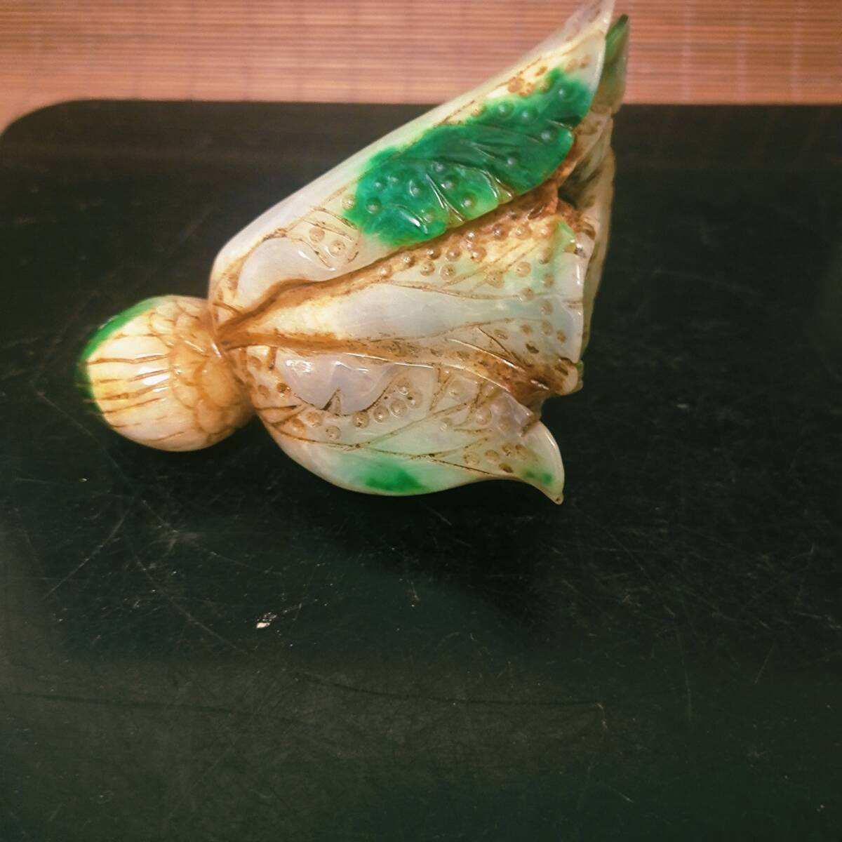 中国美術 白玉彫刻 白菜 置物 飾石 天然石 縁起物 開運 古玩 古美術 骨董品 Yahoo!オークション -「翡翠 白菜」の落札相場・落札価格