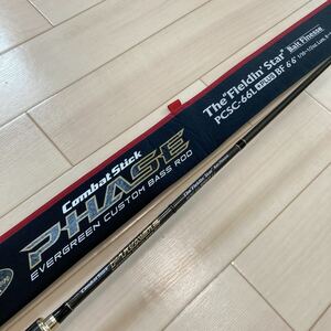 【美品】エバーグリーン コンバットスティック フェイズ PCSC-66L+ BFS