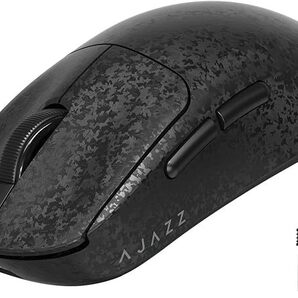 AJAZZ AJ199 カーボンファイバー製ゲーミングマウス 超軽量 55g±3g 滑り止め設計 PWA3311チップ搭載 24000DPI 3モード接続 0902