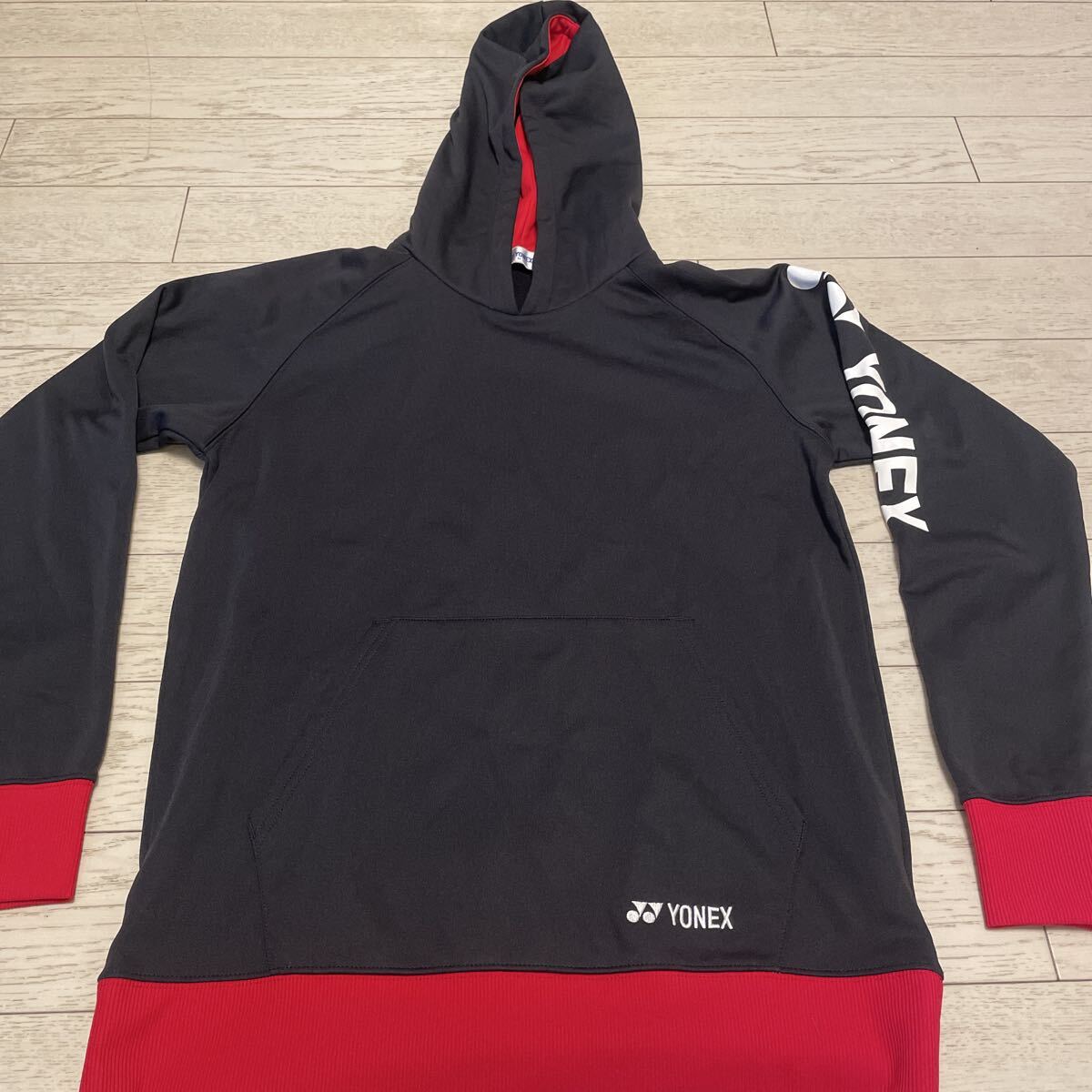 YONEX プルオーバーフード付きジャケット　Mサイズ　新品未使用品 90089_02.jpg